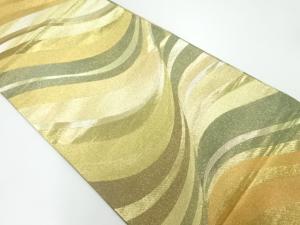 流水模様織出し全通袋帯